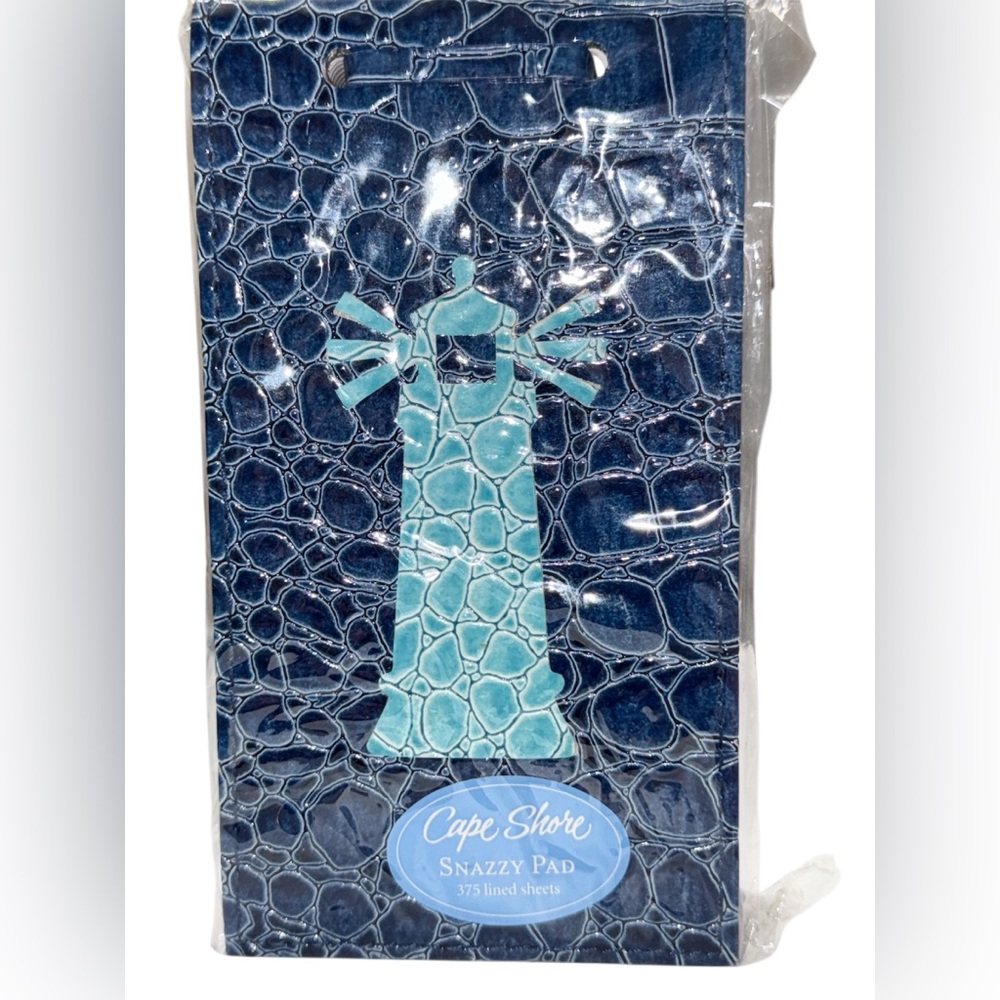 Cape Shore‎ Snazzy Pad with Blue Crocodile Pattern